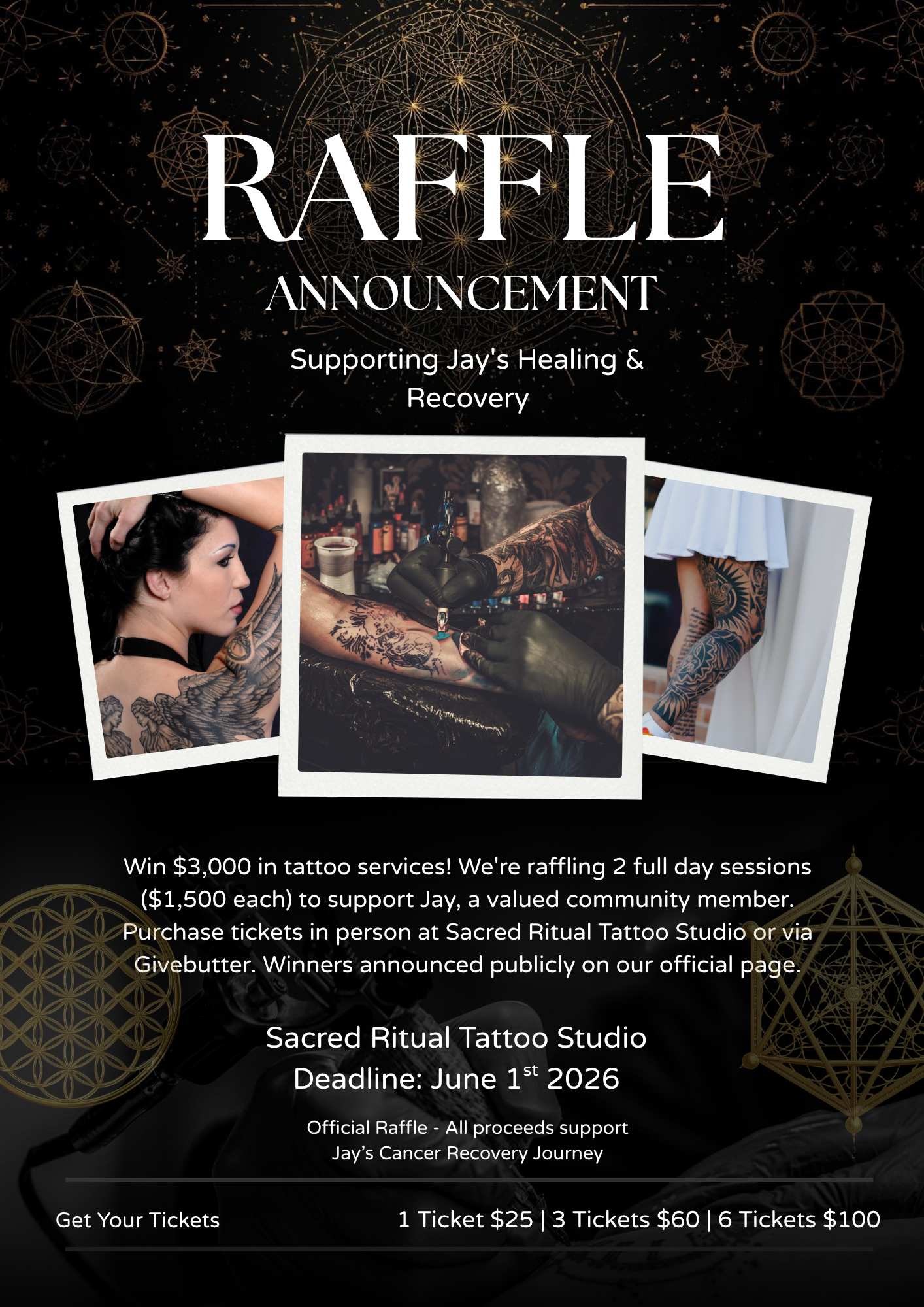 Campaign cover for Sacred Ritual Cancer Support Drive