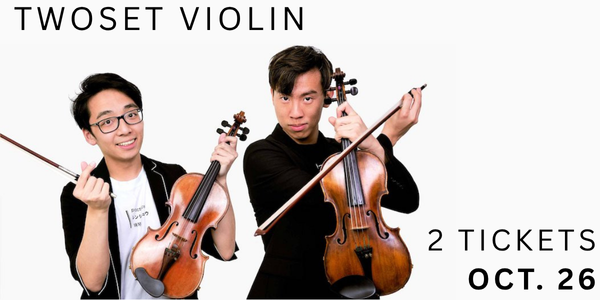 Campaign cover image for Experience TwoSet Violin – 2 Premium Orchestra Seats!