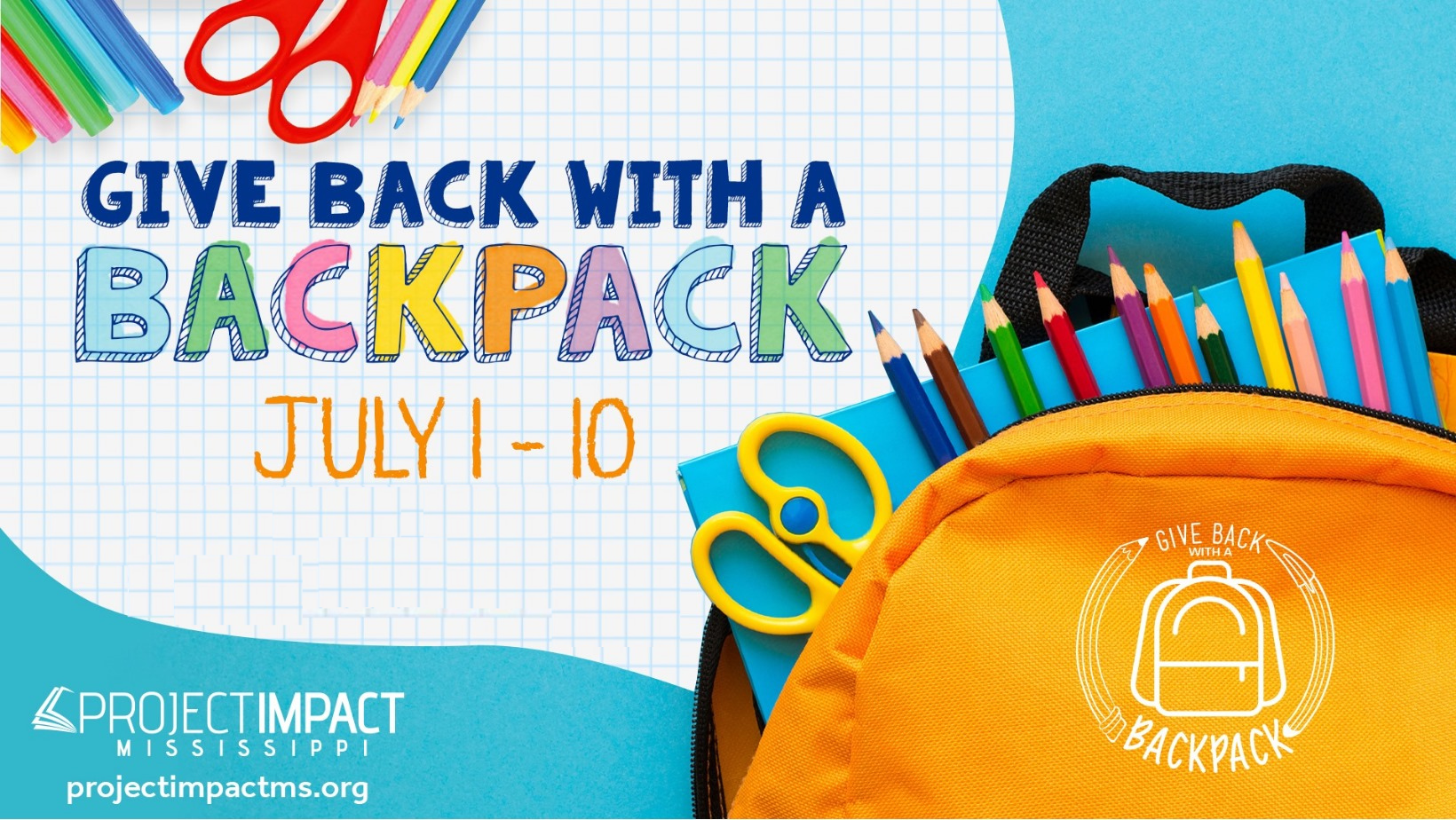 Campaign cover image for 8th Annual Give Back with A Backpack