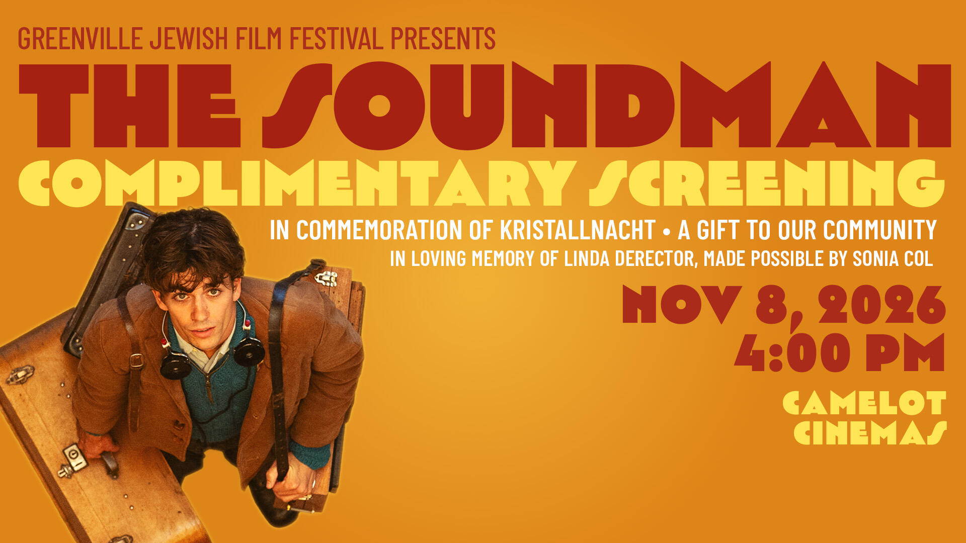 Campaign cover image for 2026 GJFF Pop Up: Soundman