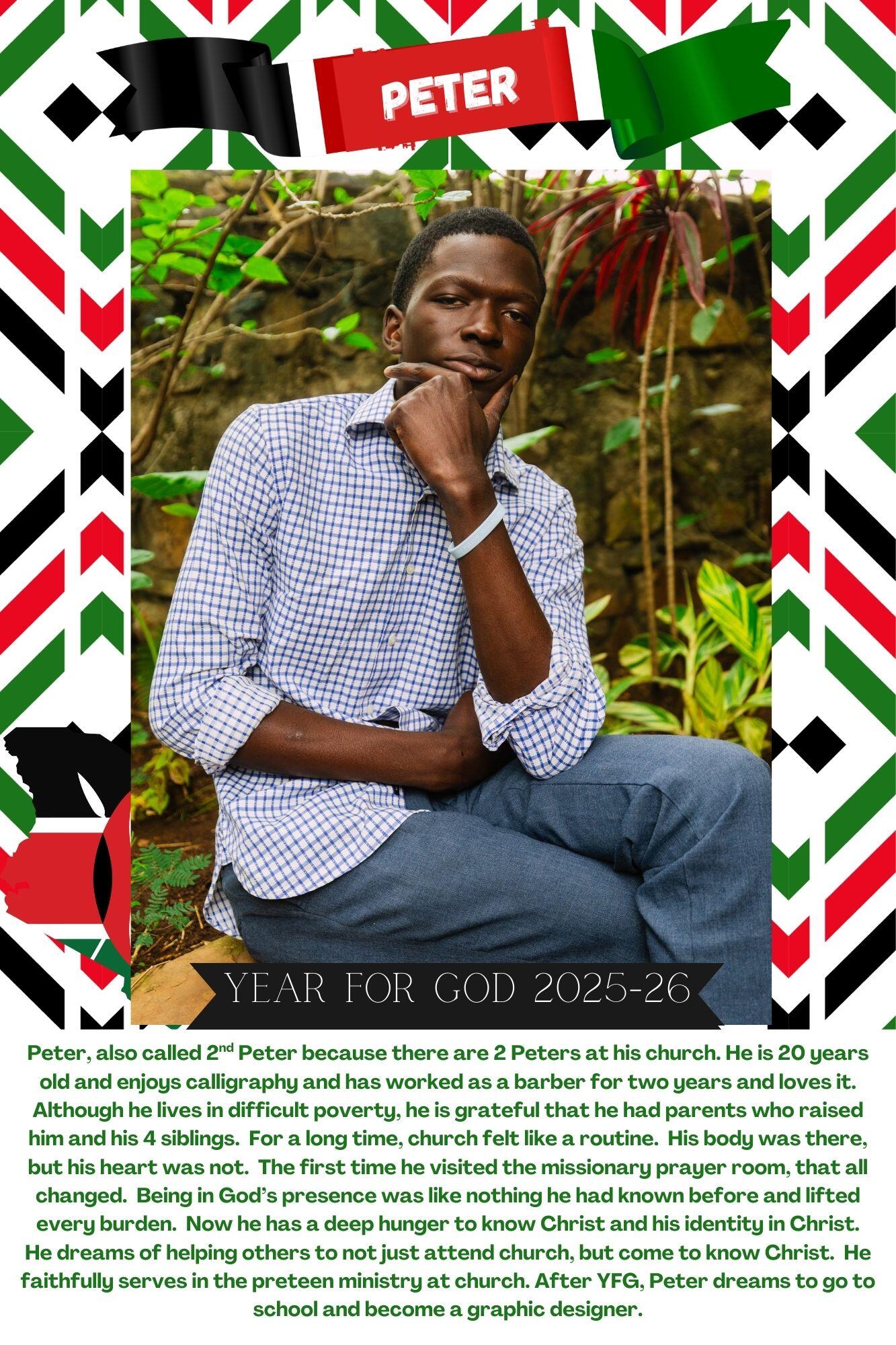 Campaign cover for Year for God - Peter