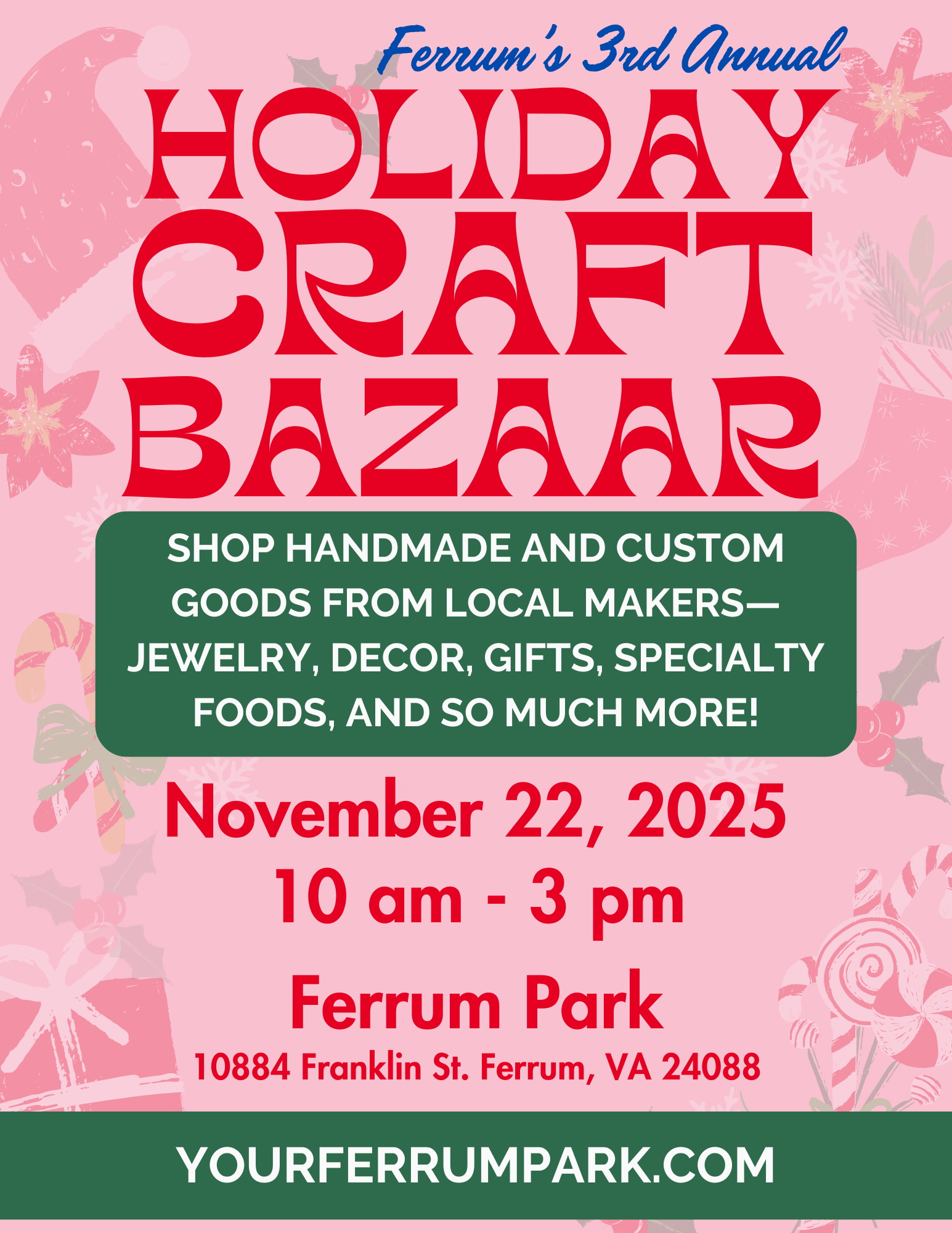 Campaign cover image for Holiday Craft Bazaar - 2025