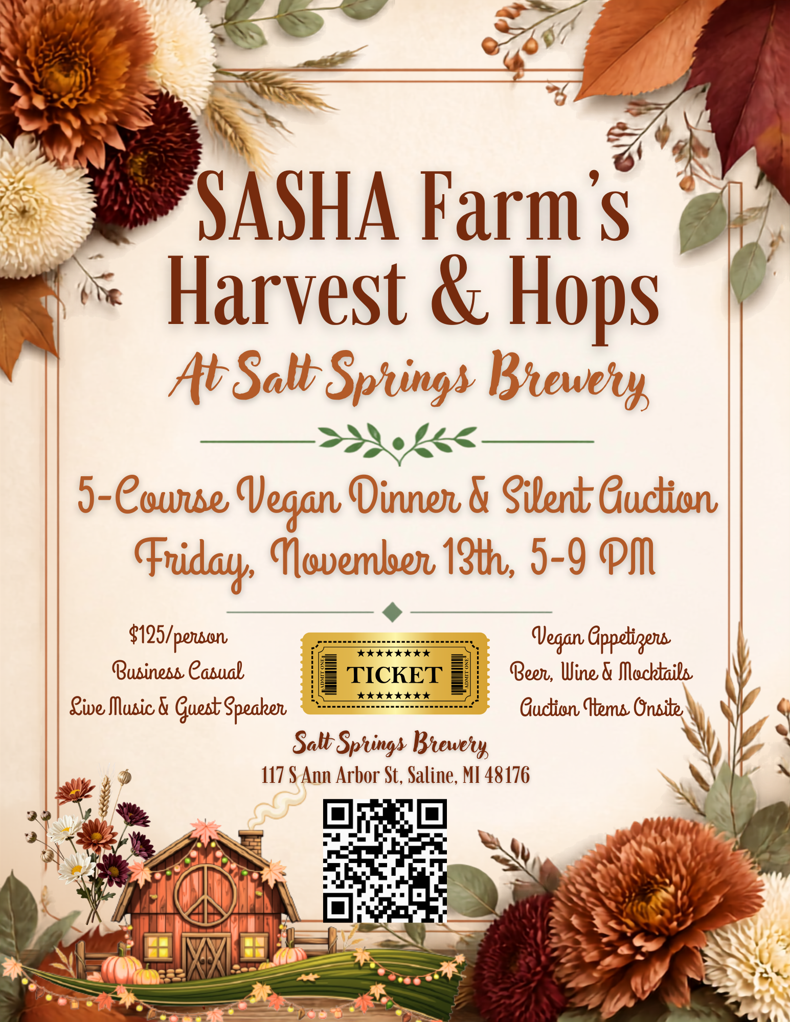 Campaign cover image for SASHA Farm's Harvest & Hops