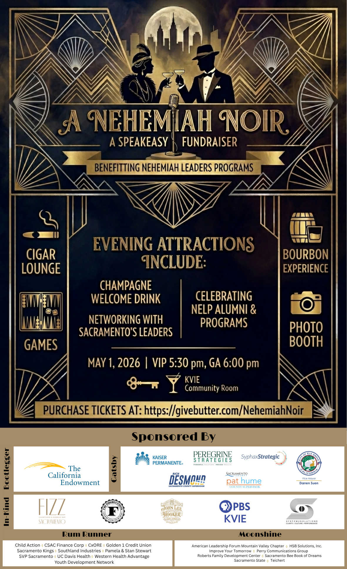 Campaign cover image for A Nehemiah Noir: A 1920's Speakeasy