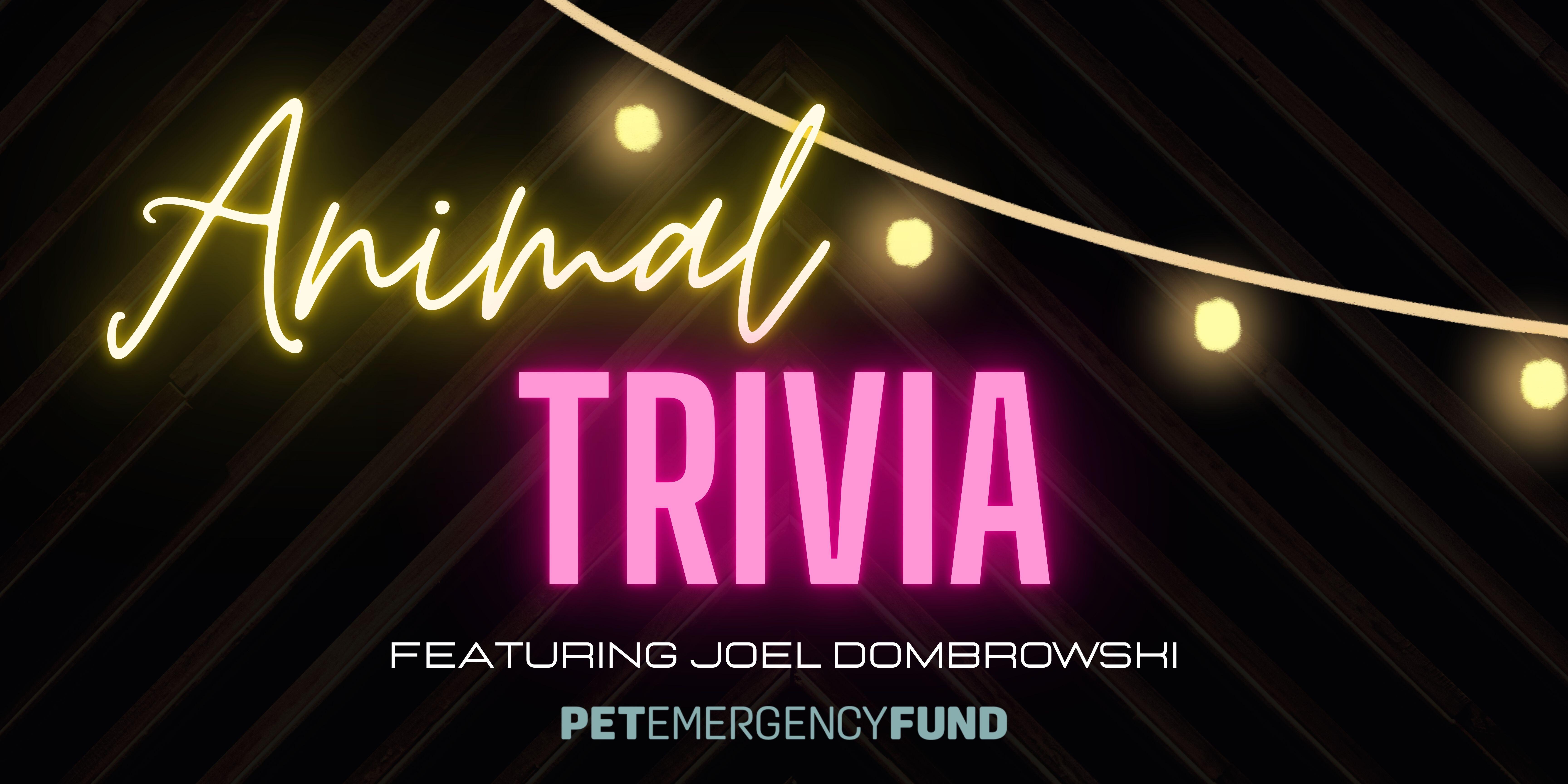 Campaign cover image for Animal Trivia Night 2026