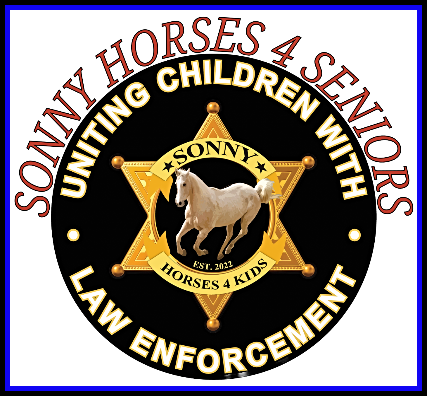 Campaign cover image for SONNY HORSES 4 SENIORS - Seniors with Dementia, Alzheimer's & Loneliness Love Meeting Sonny Boy & Receiving Their Own Special SONNY ANGEL HORSE Plushy