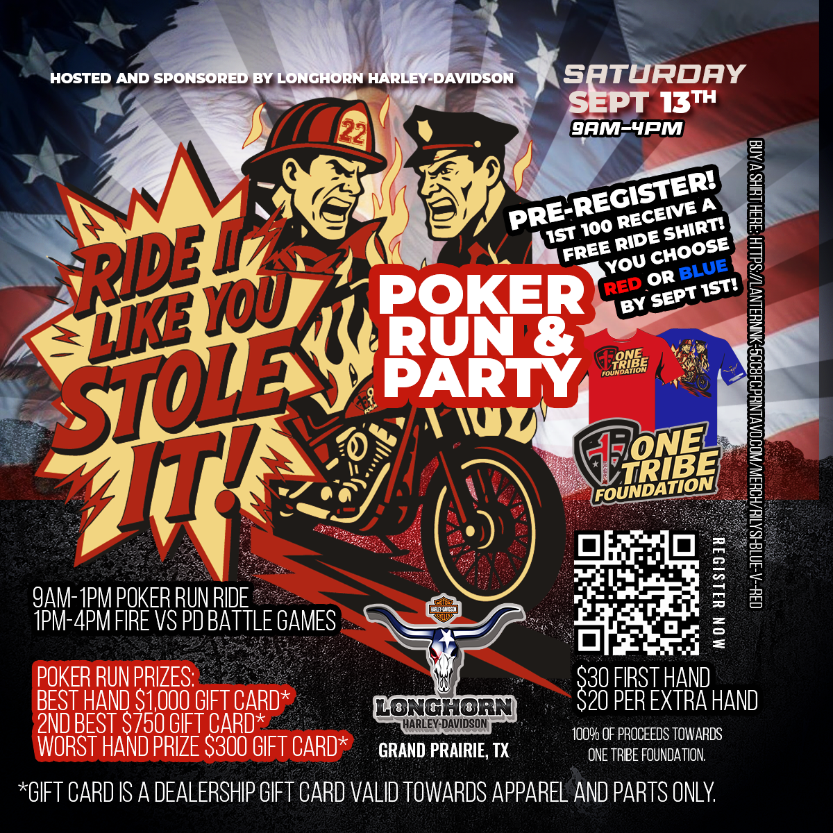 Campaign cover image for Ride It Like You Stole It - 2025 Poker Run