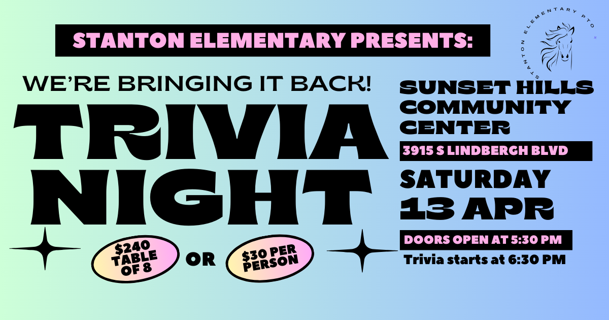 Campaign cover image for Stanton's Trivia Night