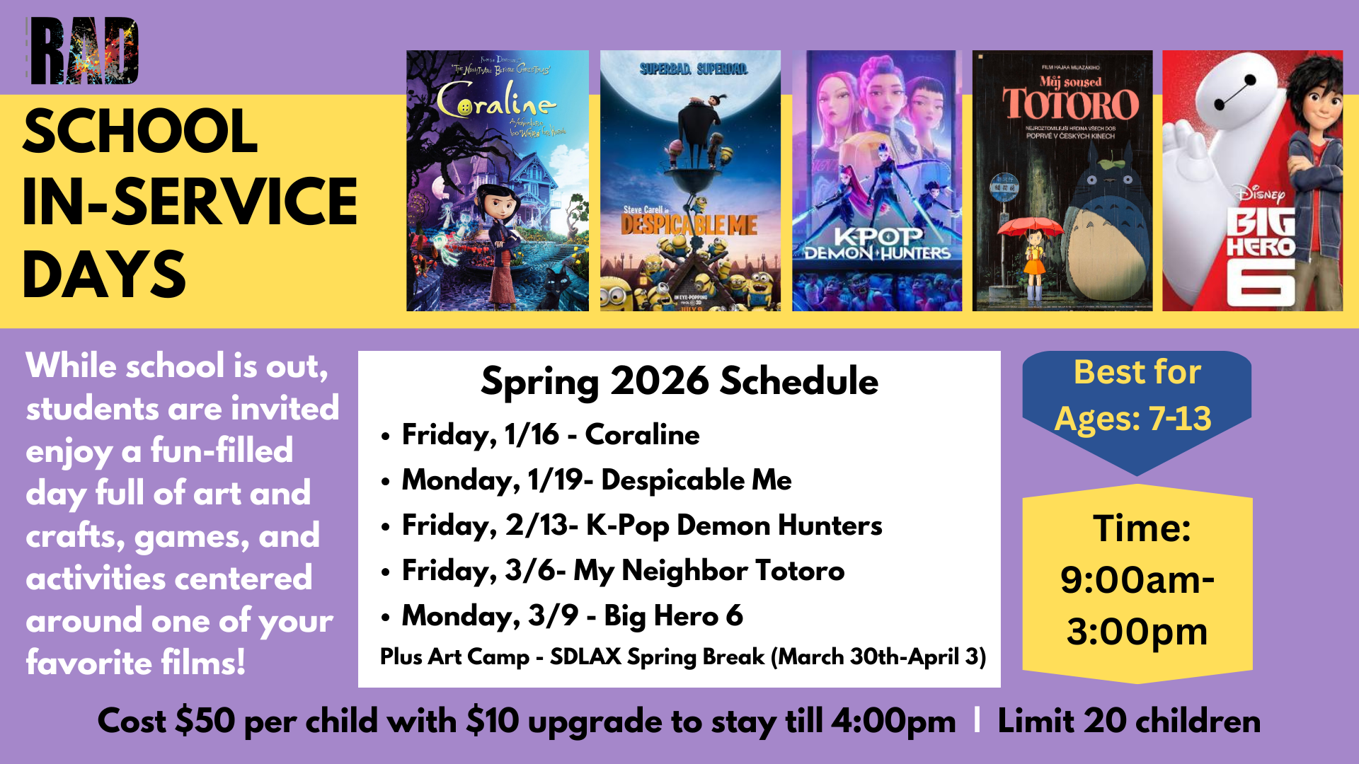 Campaign cover image for Inservice Days Spring '26