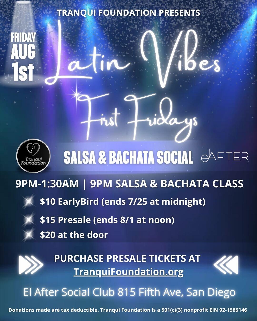 Campaign cover image for Latin Vibes 🎶✨ First Fridays