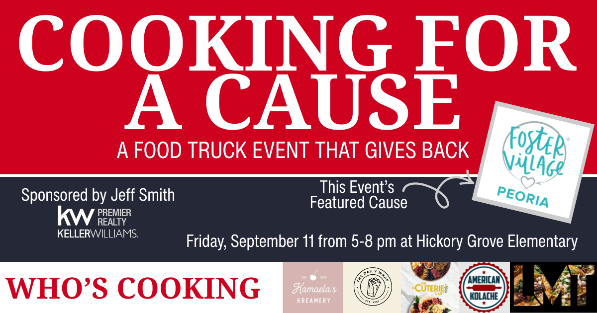Campaign cover for Jeff Smith’s event featuring Foster Village Peoria