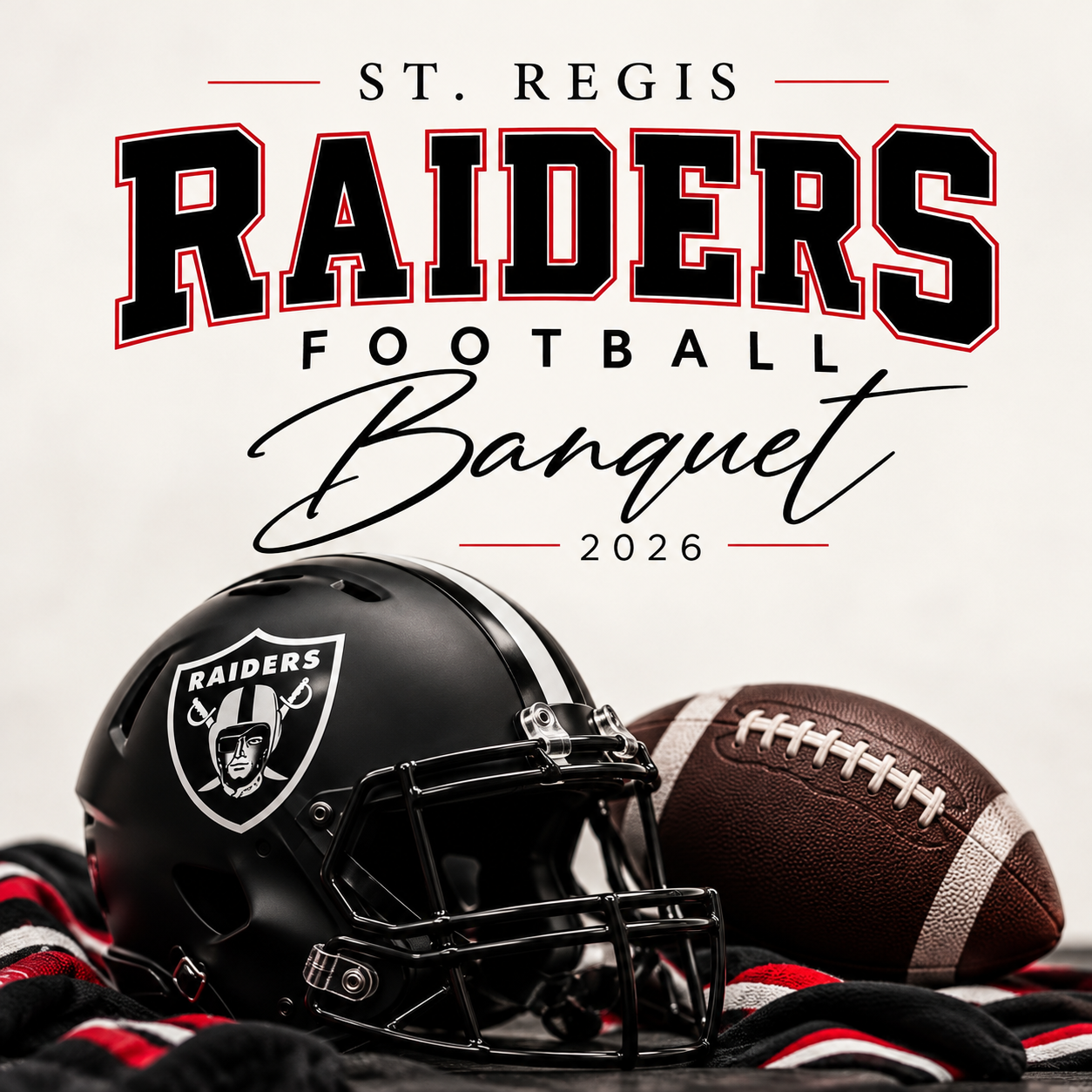 Campaign cover image for 2026 St. Regis Raiders Football Banquet