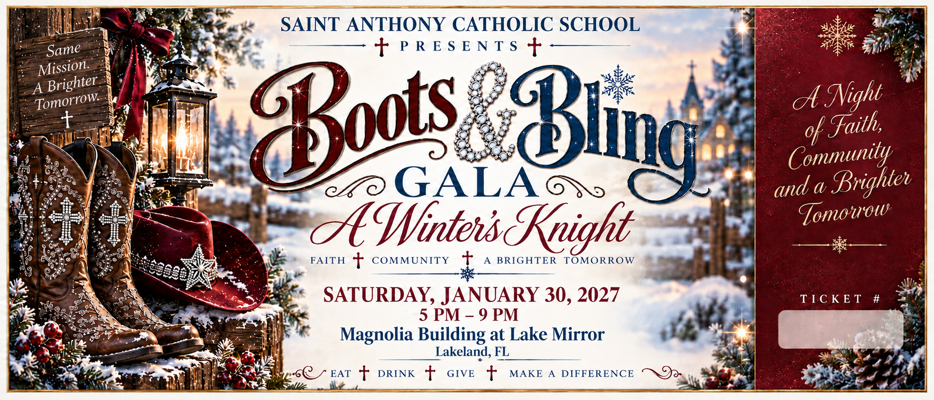 Campaign cover image for Boots & Bling Gala