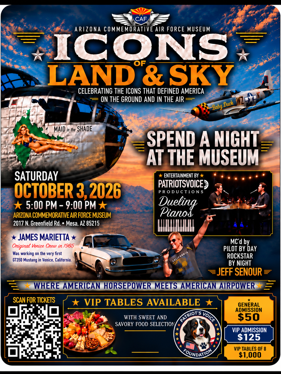 Campaign cover image for Dueling Pianos Benefit Tour - Mesa, AZ