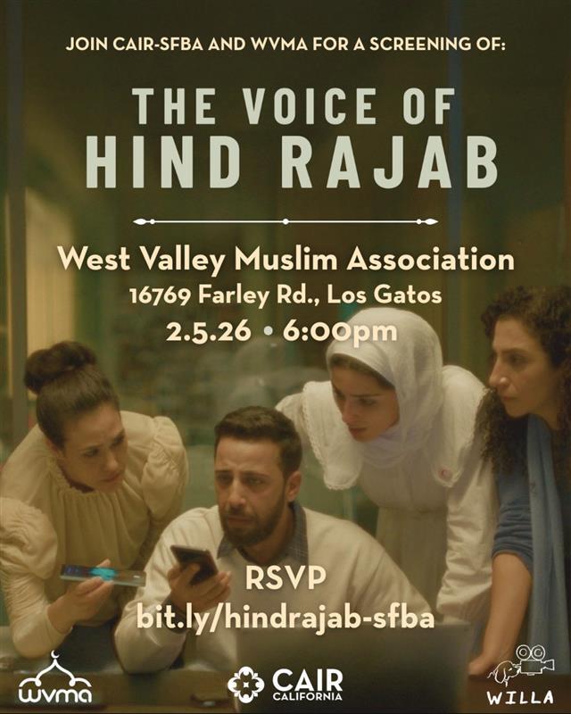 Campaign cover image for The Voice of Hind Rajab Community Screening