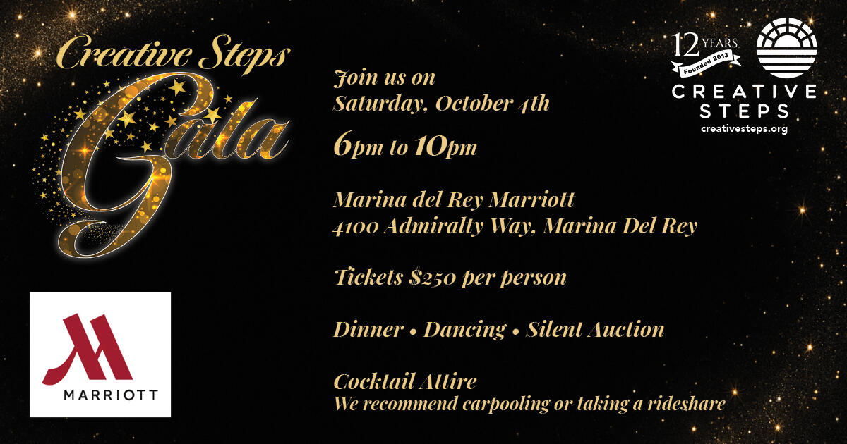 Campaign cover image for Creative Steps Gala 2025