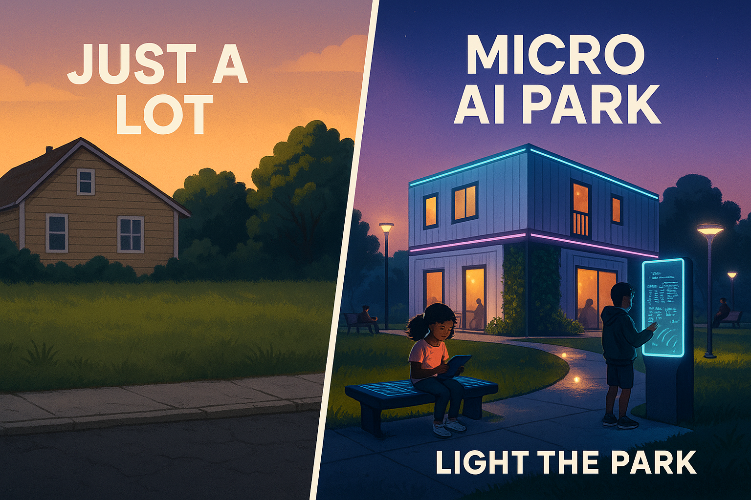Campaign cover image for Wire the Lot, Light the Park