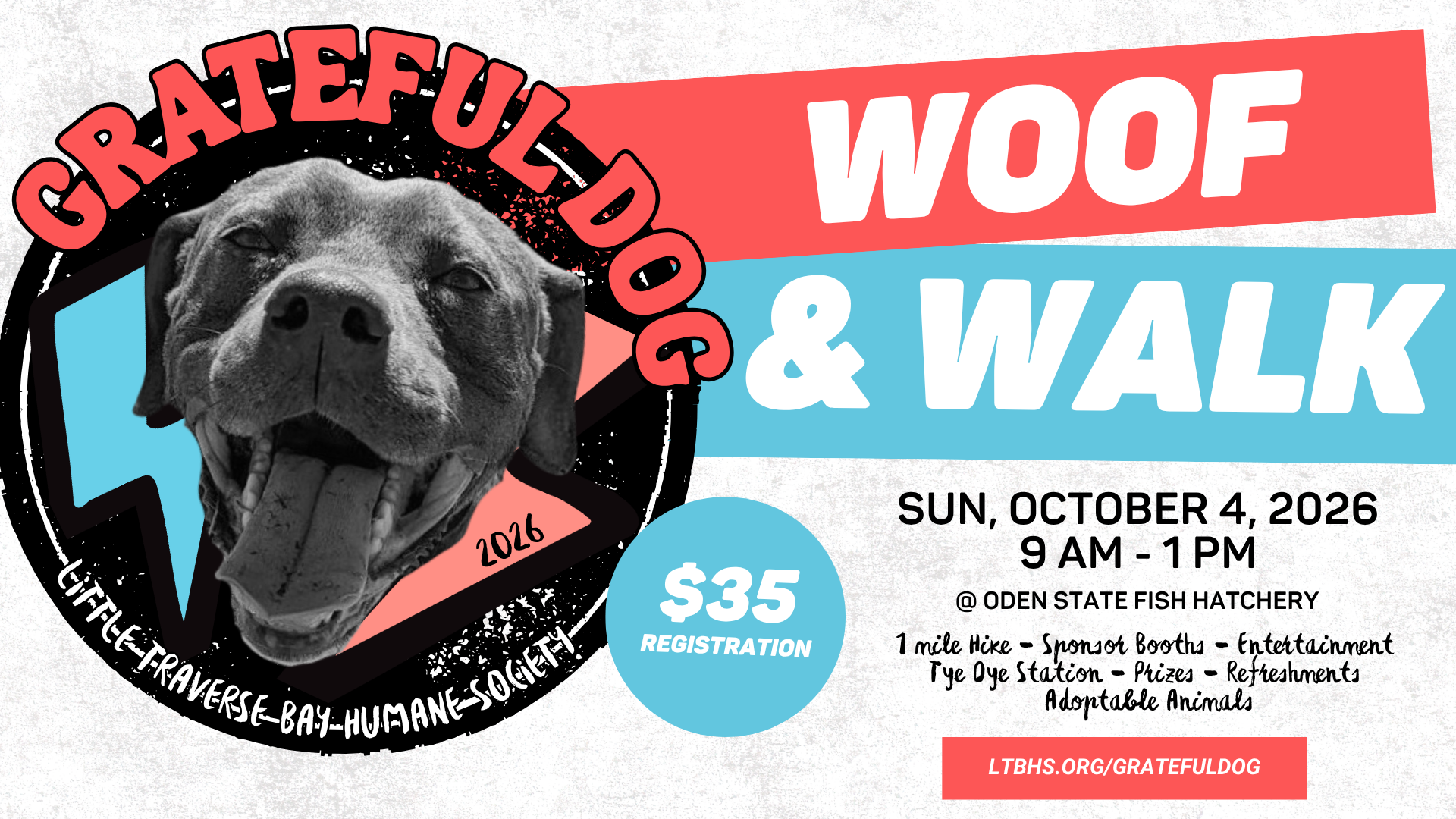 Campaign cover image for Grateful Dog Walk