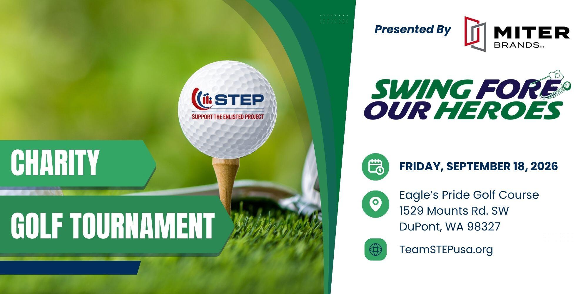 Campaign cover image for Washington Swing Fore Our Heroes 9.18.26