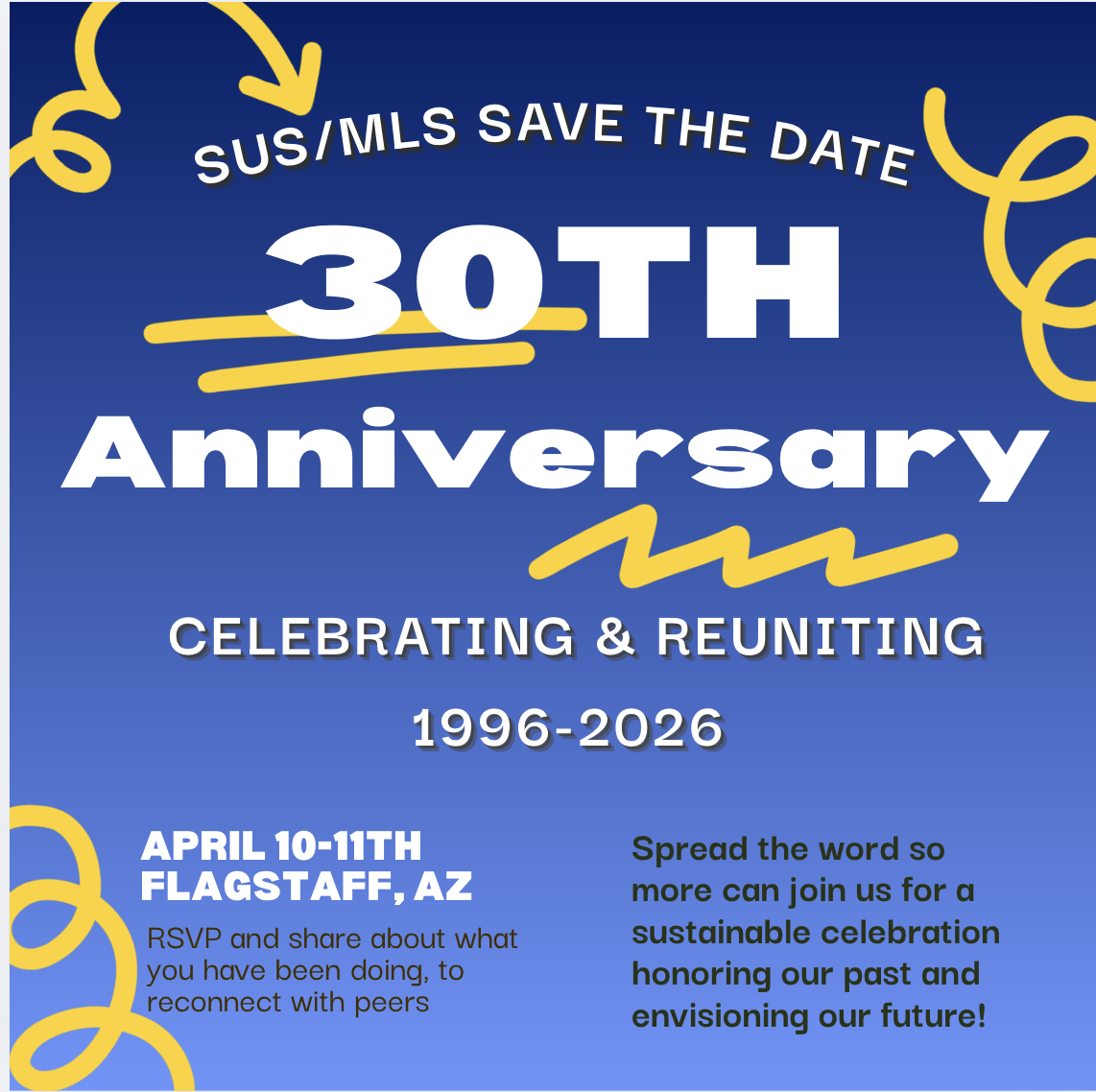 Campaign cover image for SUS 30th Anniversary Celebration