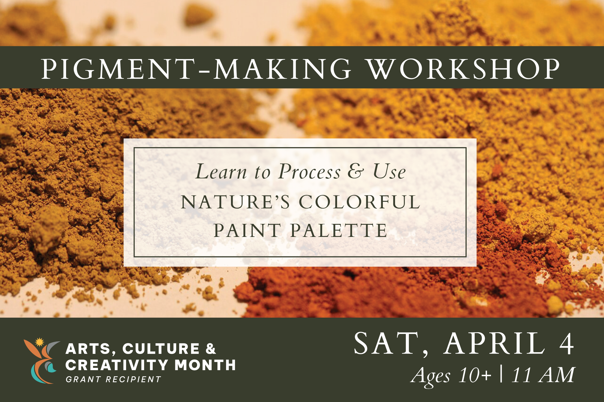 Campaign cover image for Earth Pigments Workshop