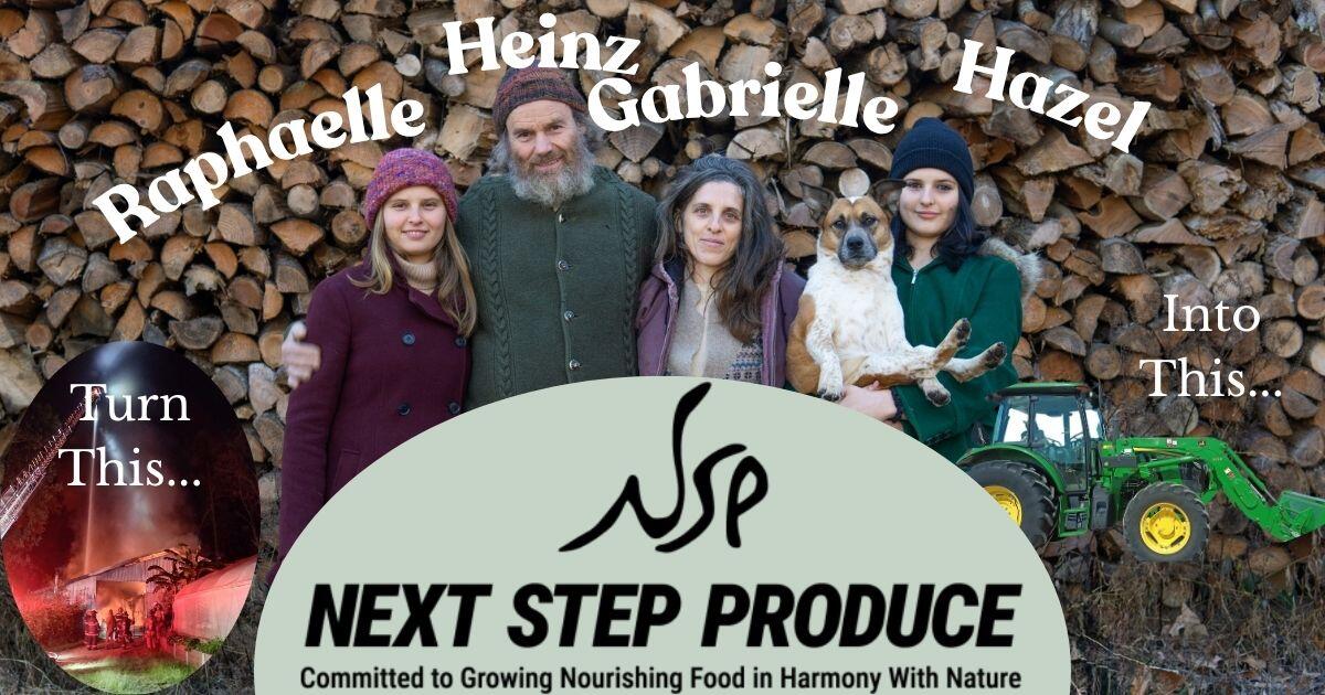 Campaign cover image for Fire Recovery for Next Step Produce: Tractor Replacement