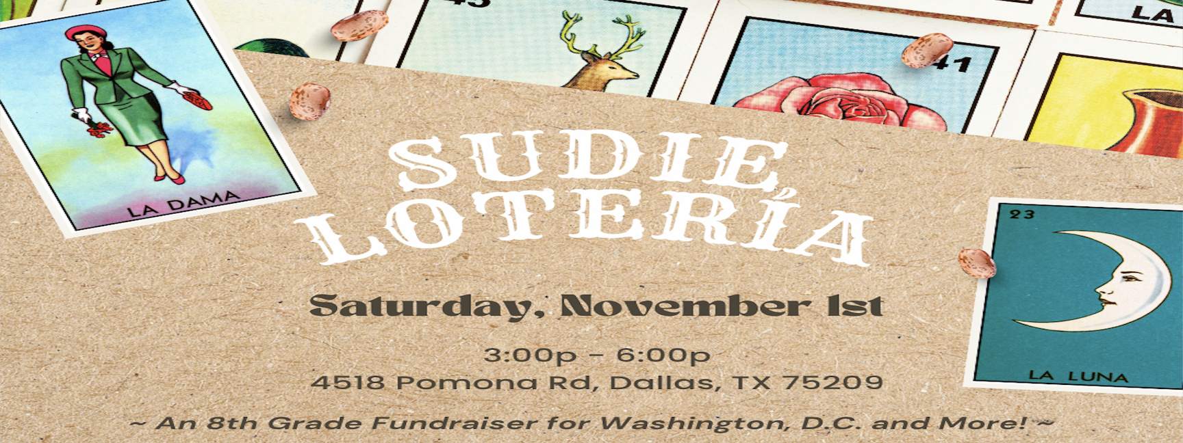 Campaign cover image for Sudie's 6th Annual Loteria