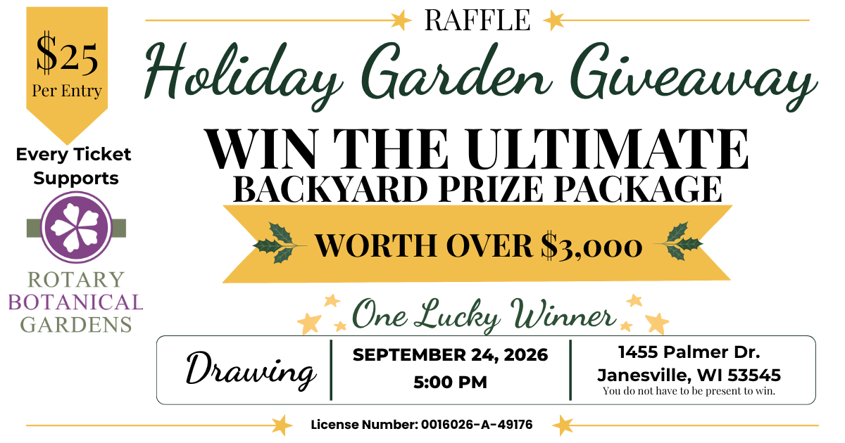 Campaign cover image for Holiday Garden Giveaway Raffle
