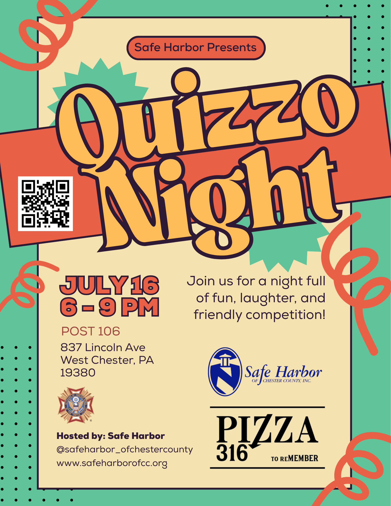 Campaign cover image for Quizzo Night 2026!