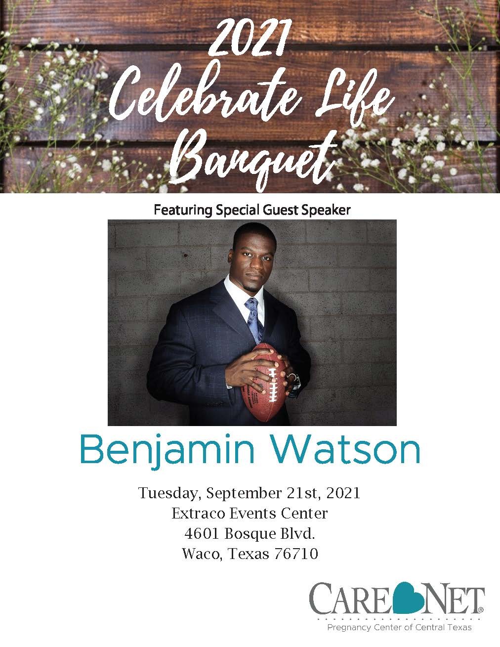 Campaign cover image for 2021 Celebrate Life Banquet