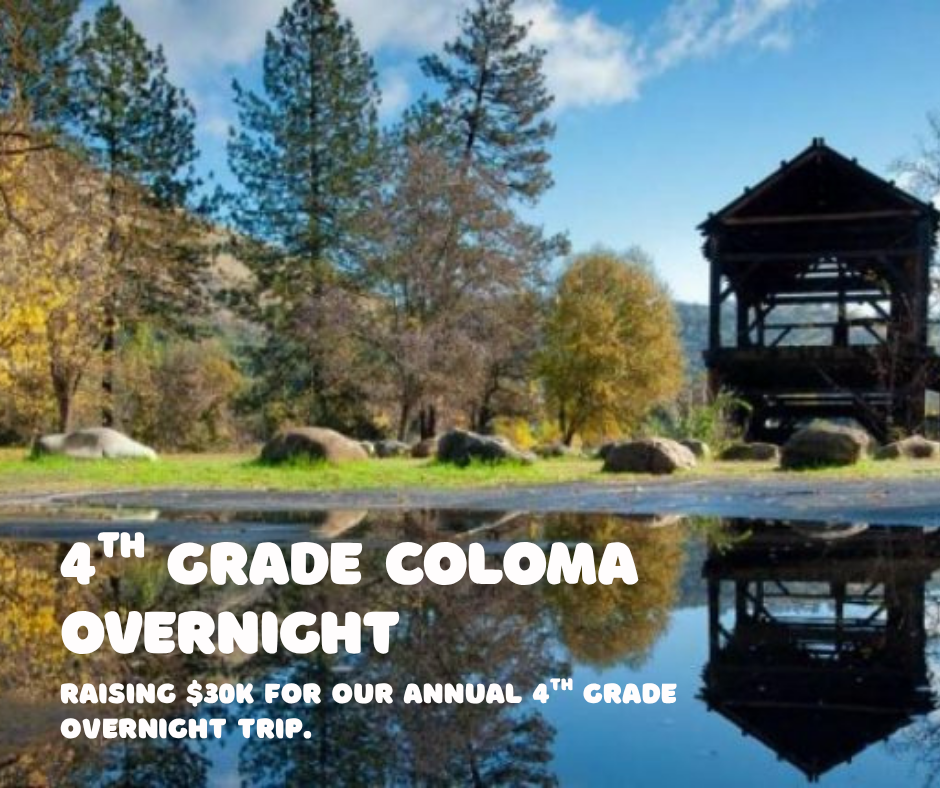 Campaign cover for Crocker 4th Grade 2027 Coloma Trip