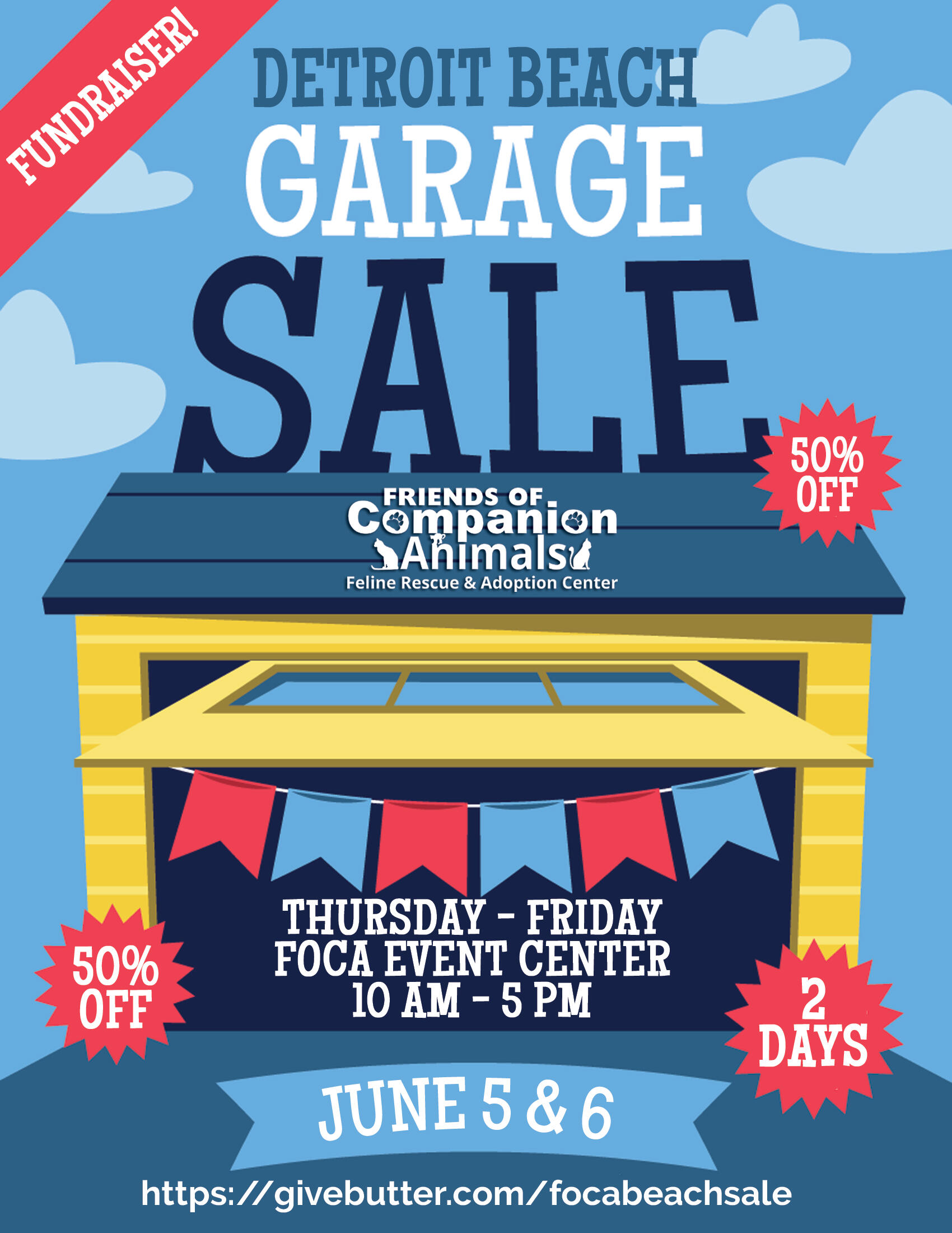 Campaign cover image for FOCA Detroit Beach Yard Sale 2025