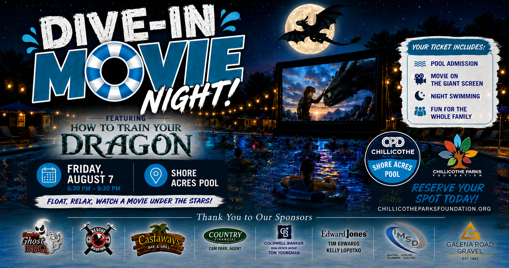 Campaign cover image for Party In the Park: Dive In Movie 2026