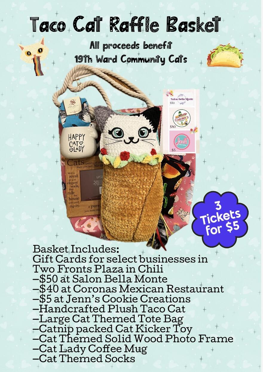 Campaign cover image for Taco Cat Raffle Basket