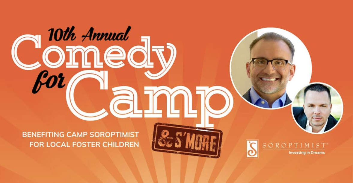 Campaign cover image for 10th Annual Comedy for Camp & S'MORE