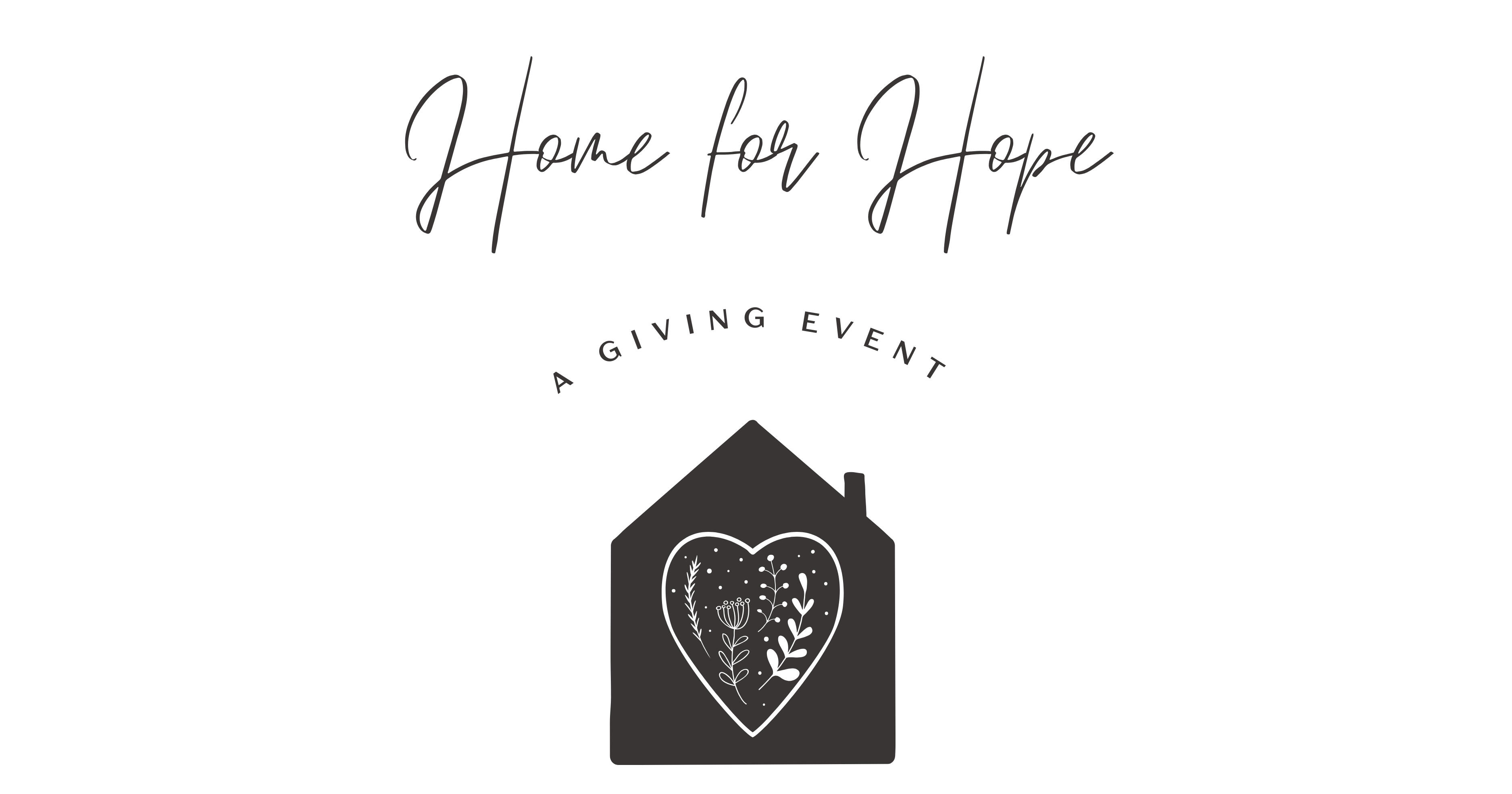 Campaign cover image for Home for Hope 2025