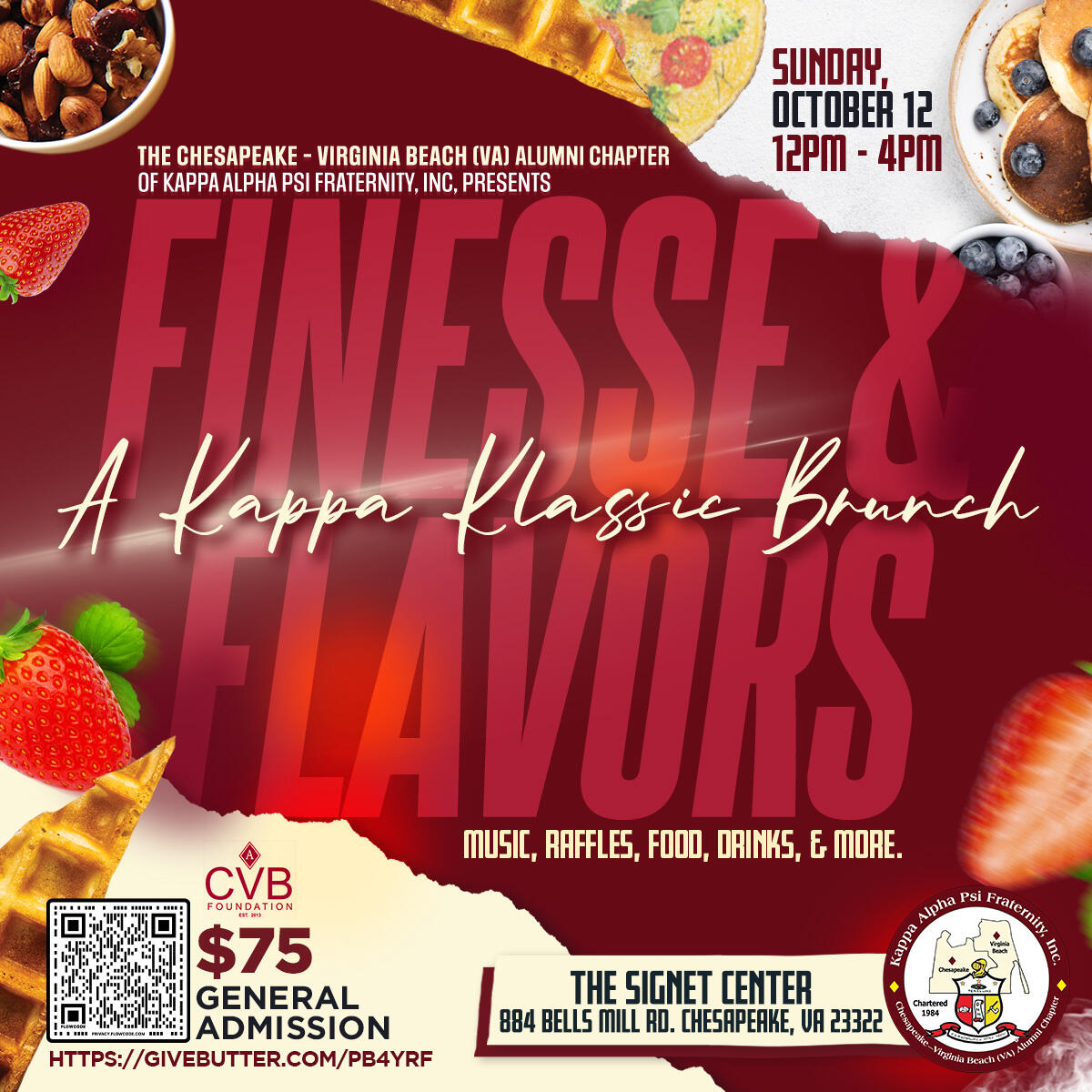 Campaign cover image for Finesse & Flavors: A Kappa Klassic Brunch