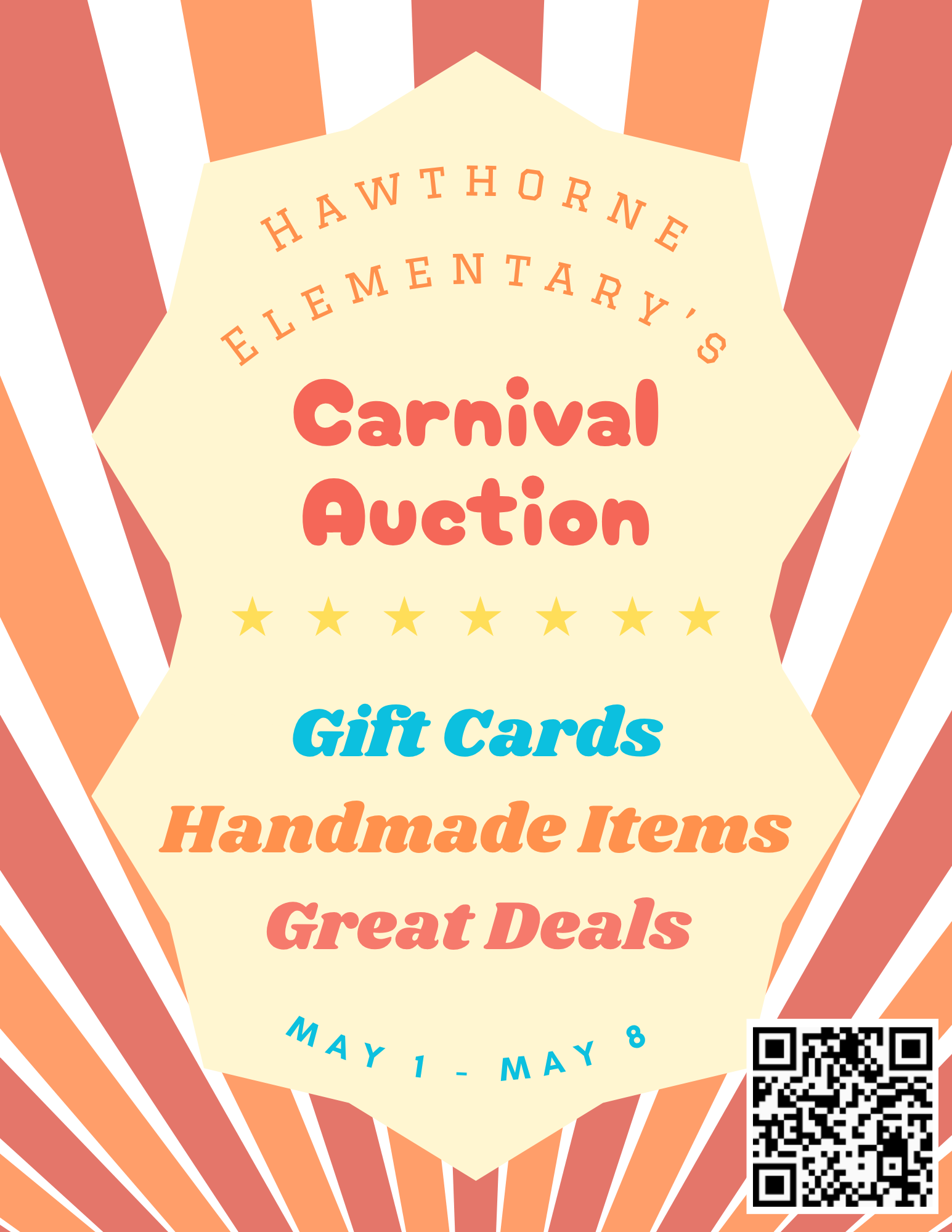 Campaign cover image for 2026 Hawthorne Elementary Silent Auction and Carnival