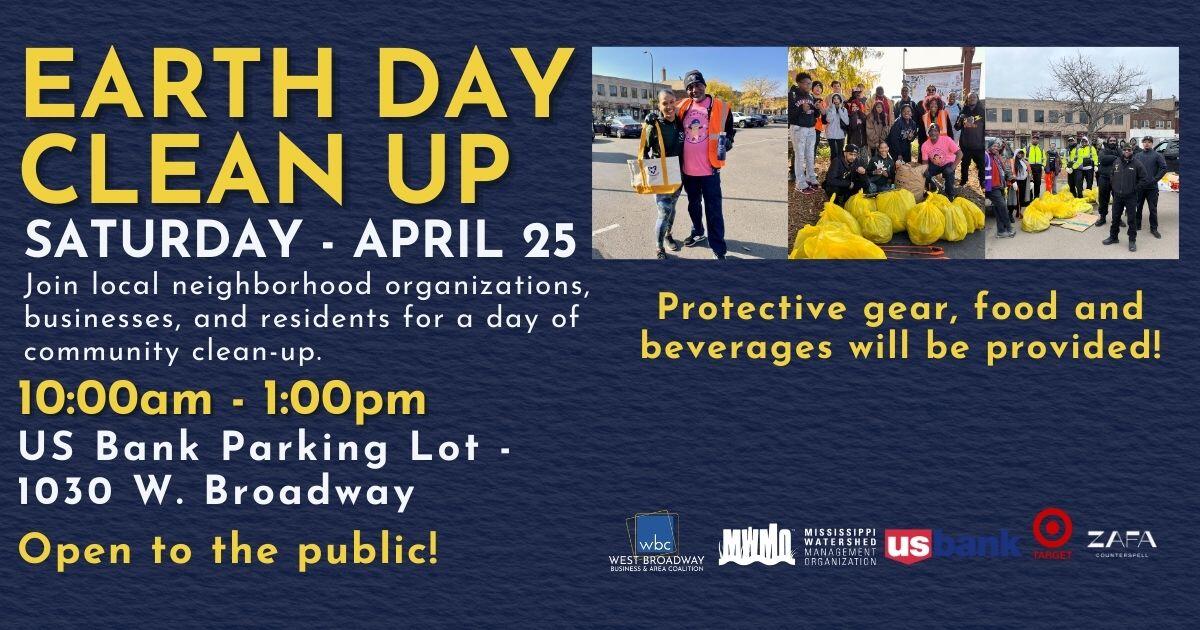 Campaign cover image for West Broadway Earth Day Clean Up 2026