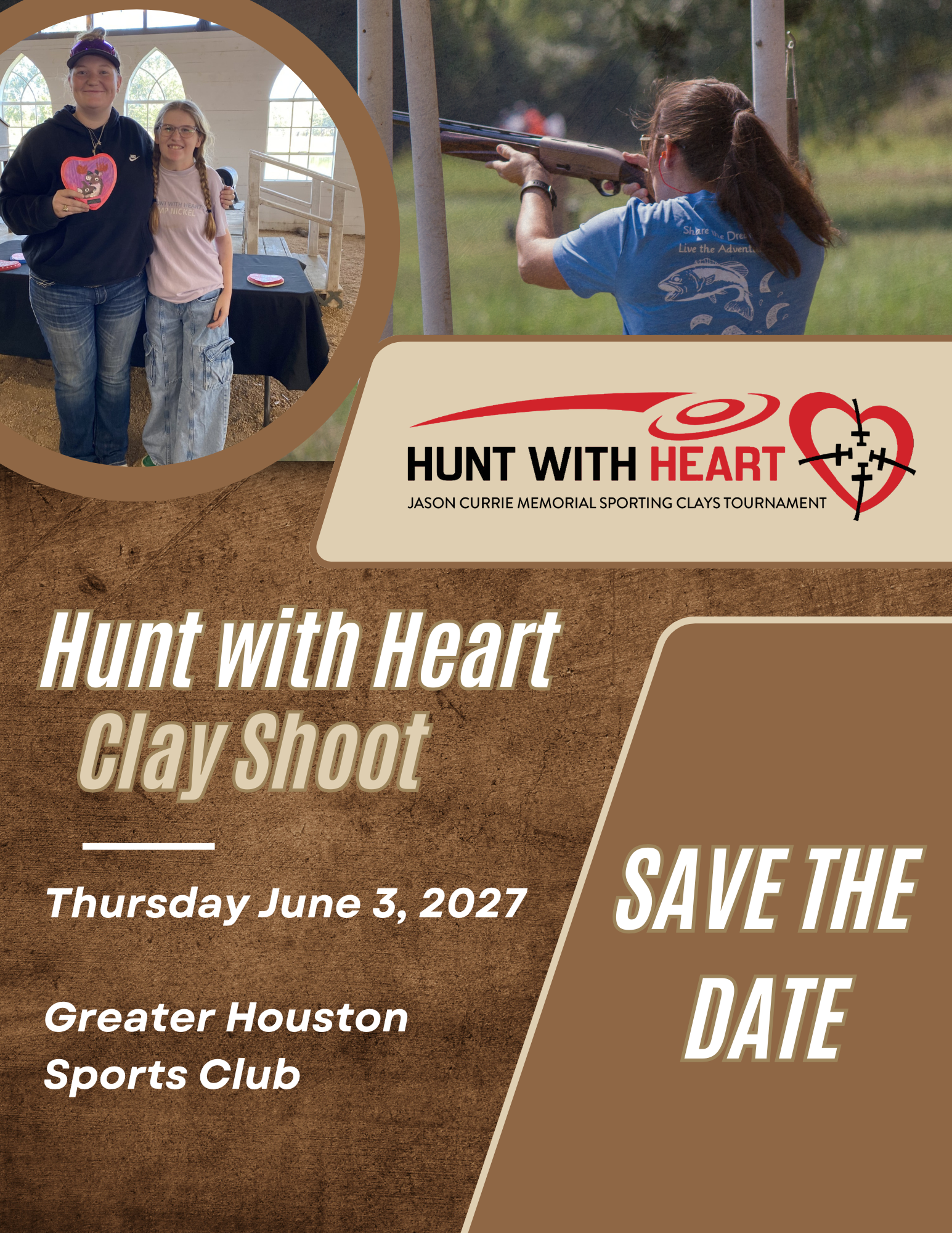 Campaign cover image for 2027 Hunt with Heart Clay Shoot