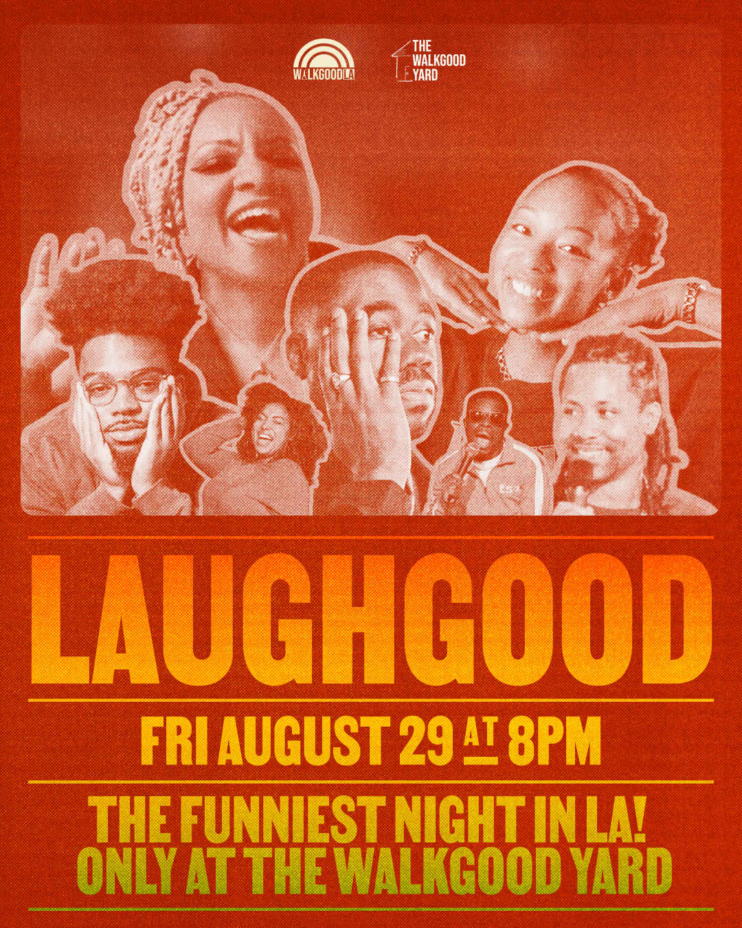 Campaign cover image for 8/29: LaughGood