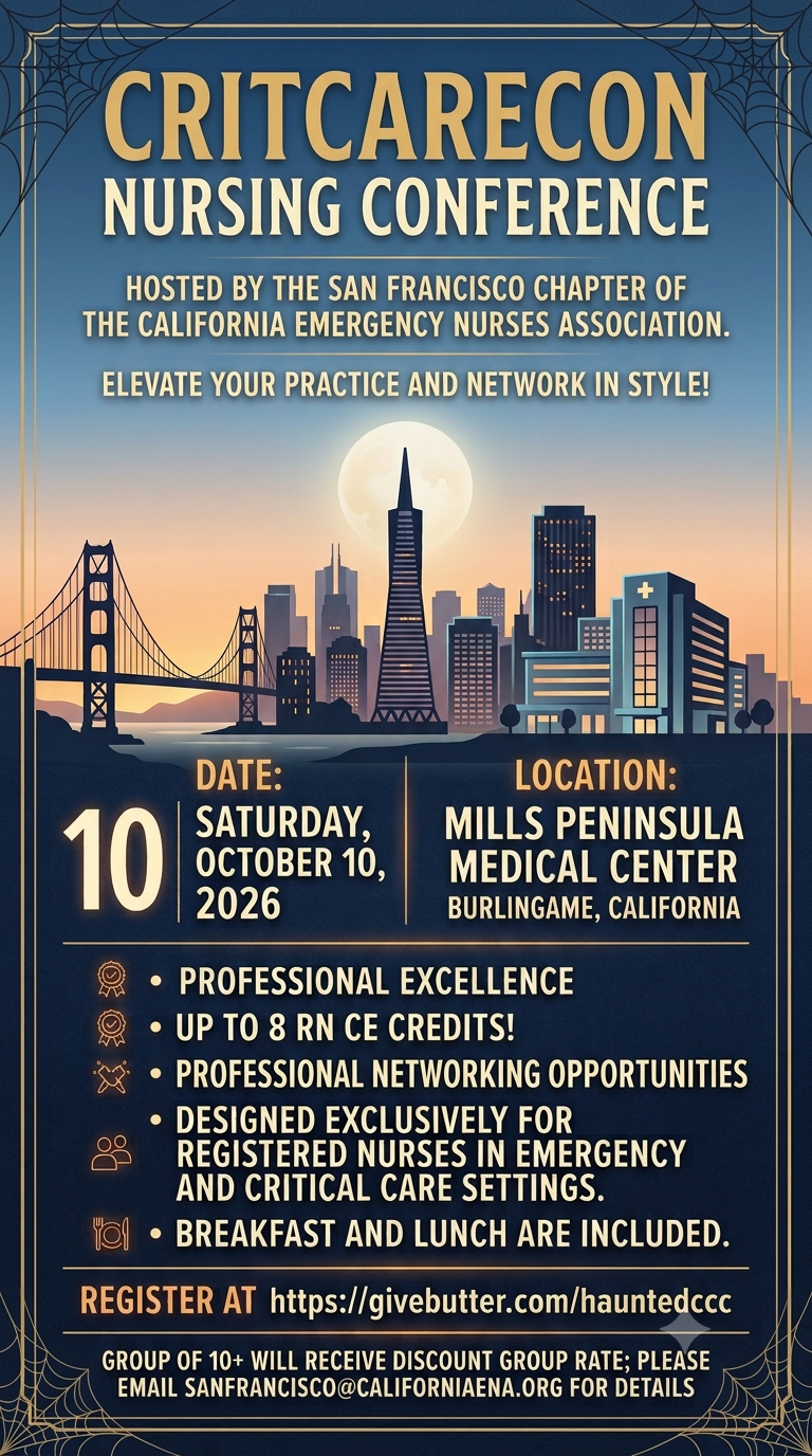 Campaign cover image for CritCareCon Educational Conference by SFENA