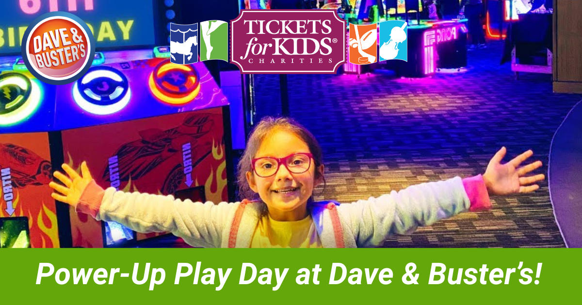 Campaign cover image for Power-Up Play Day at Dave & Buster's