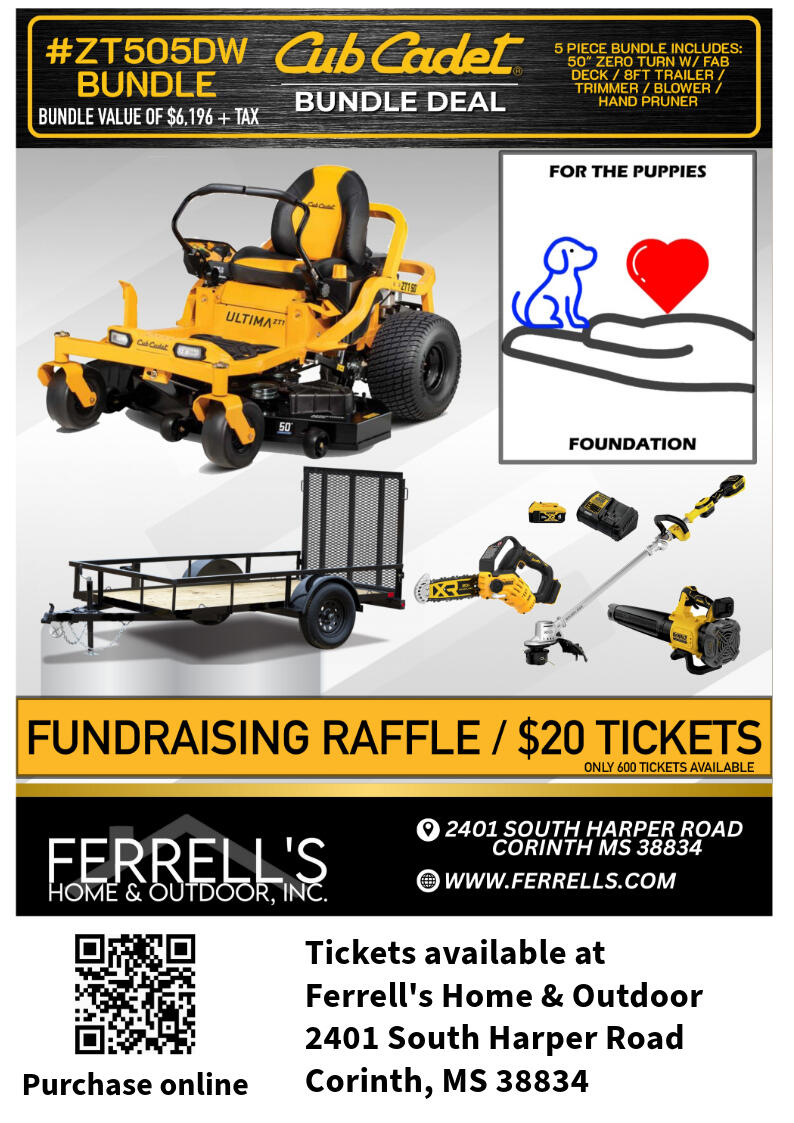 Campaign cover image for Ferrell's Home and Outdoor Raffle