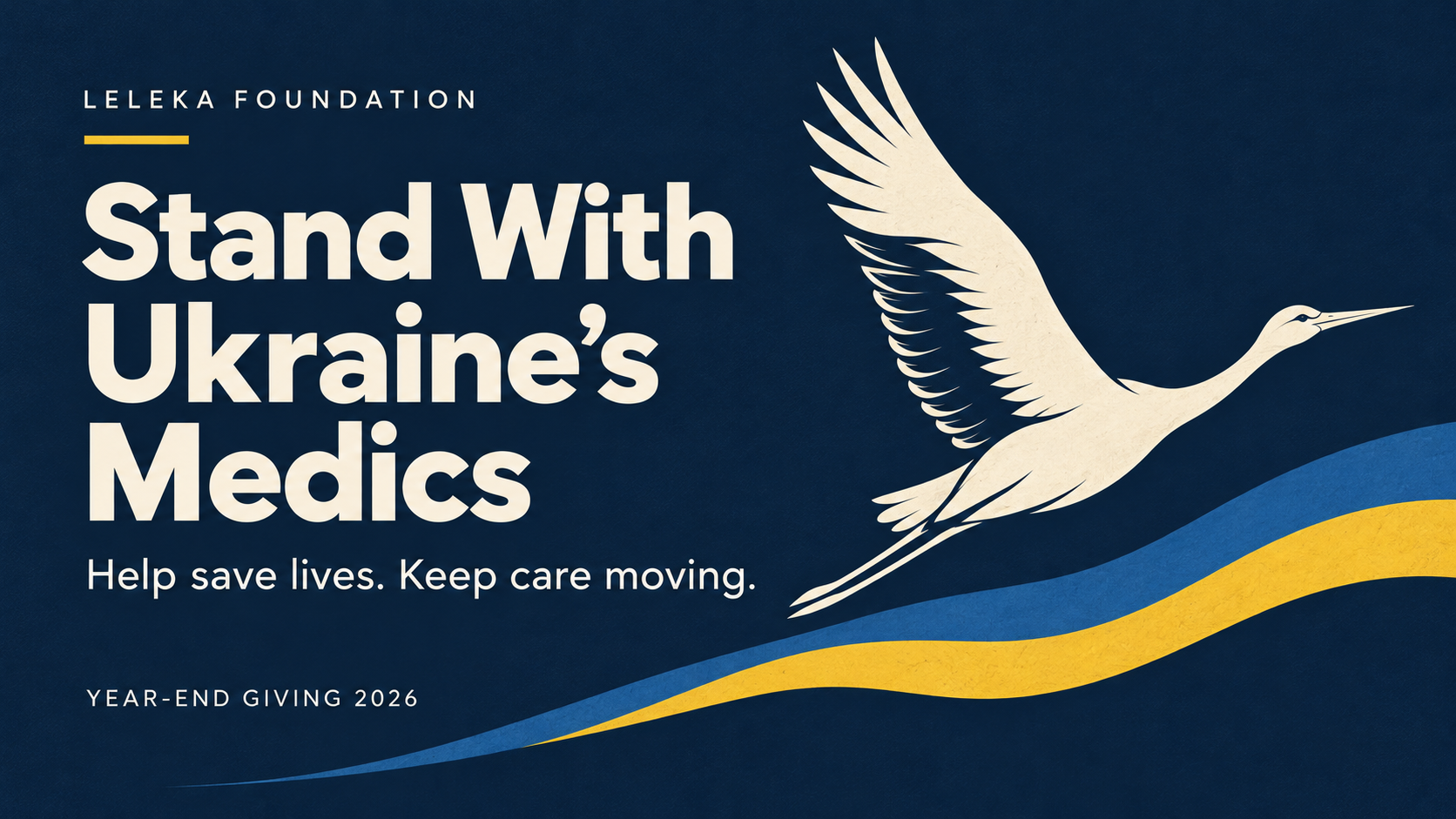 Campaign cover image for Stand With Ukraine’s Medics