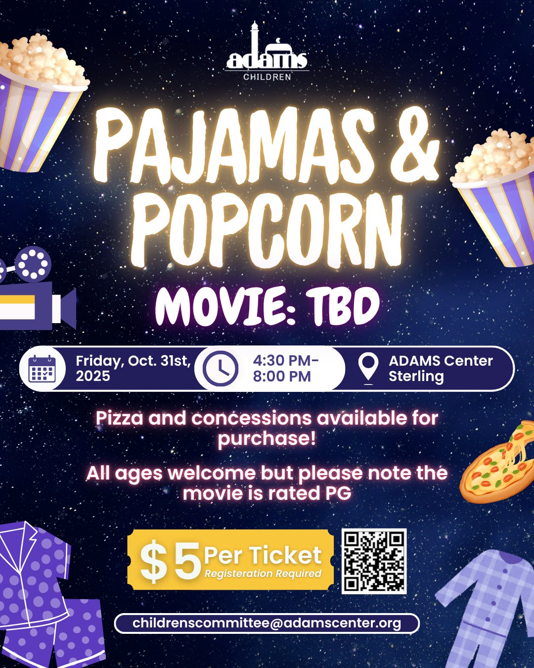Campaign cover image for Pajamas & Popcorn
