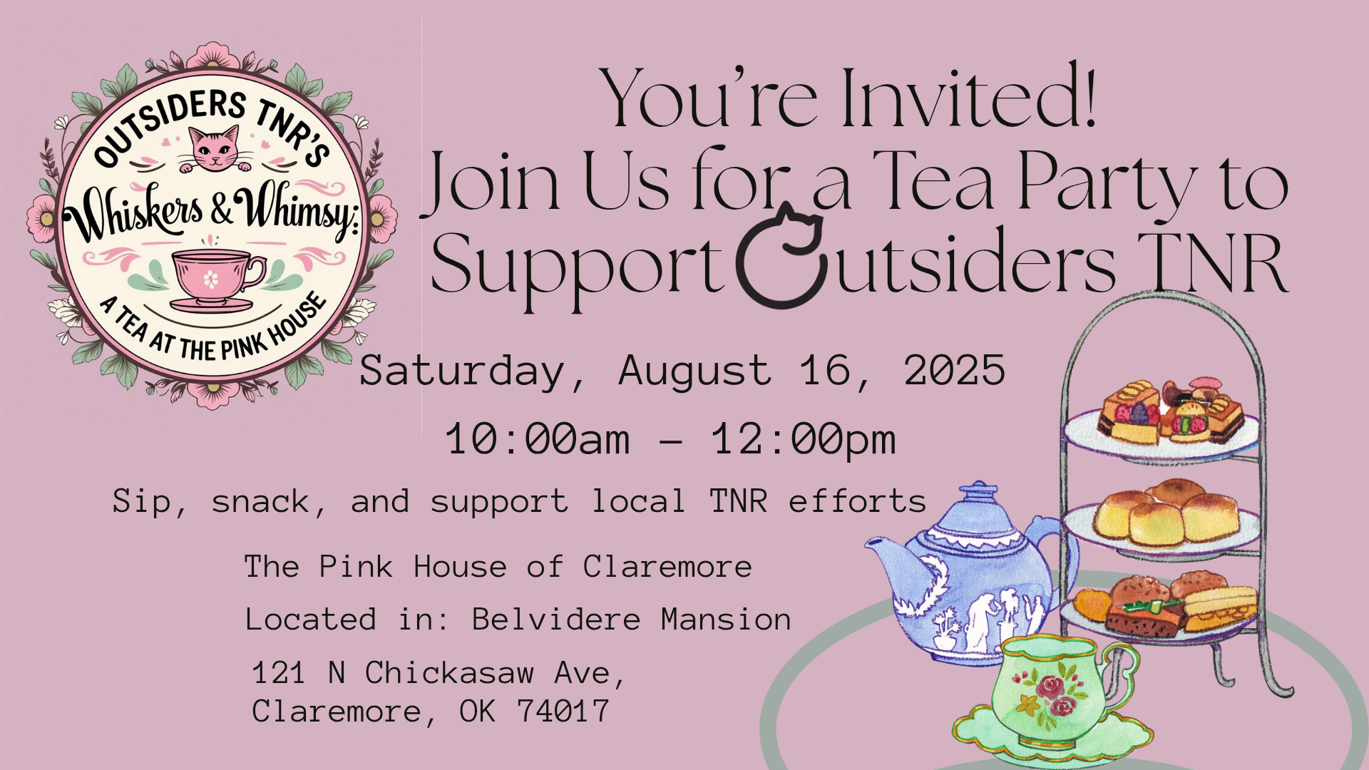 Campaign cover image for Whiskers and Whimsy Tea Party