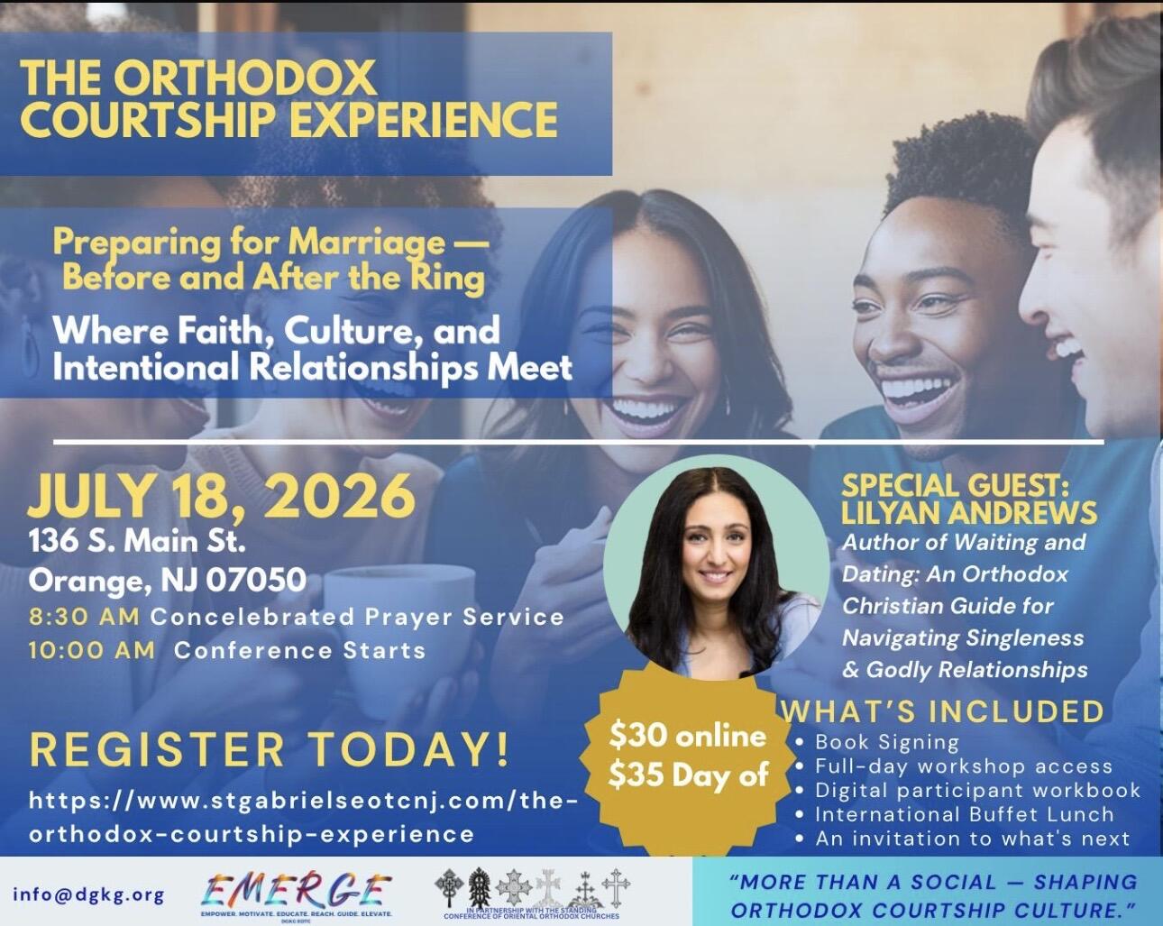 Campaign cover image for The Orthodox Courtship Experience