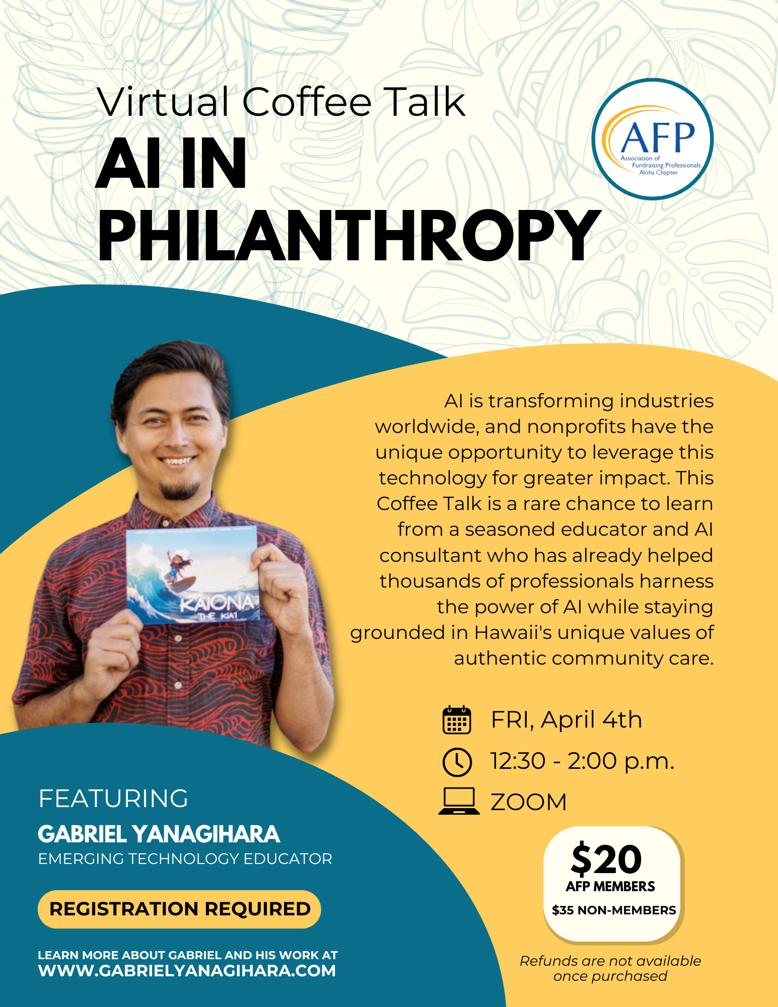 Campaign cover image for AI in Philanthropy Coffee Talk
