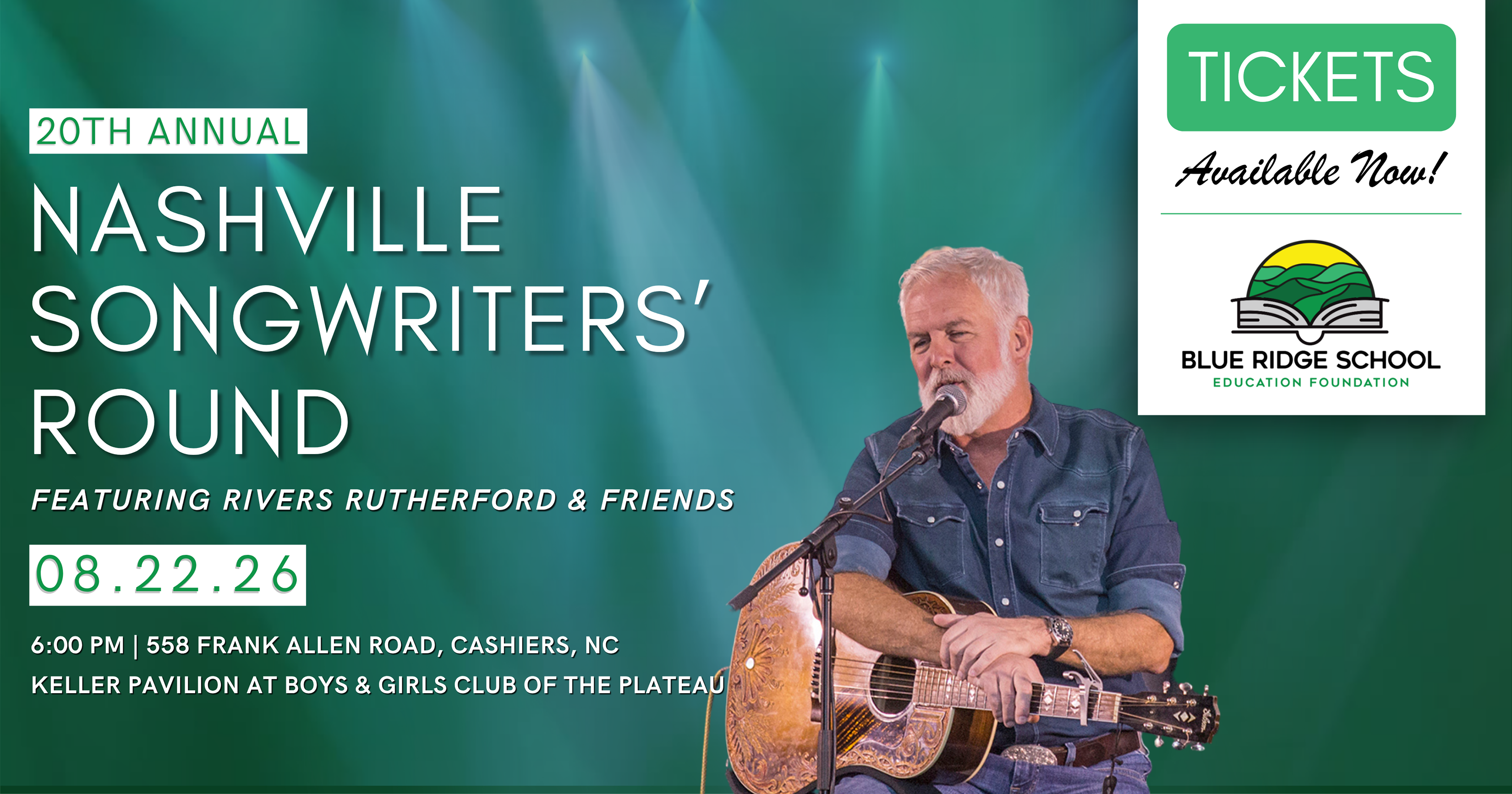 Campaign cover image for 20th Annual Nashville Songwriters' Round